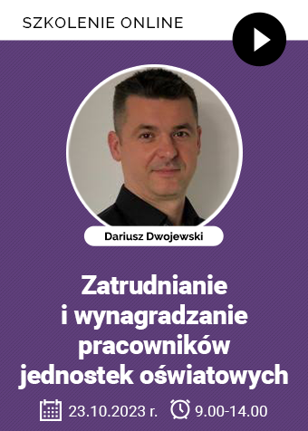 Szkolenie: Zatrudnianie i wynagradzanie pracowników jednostek oświatowych