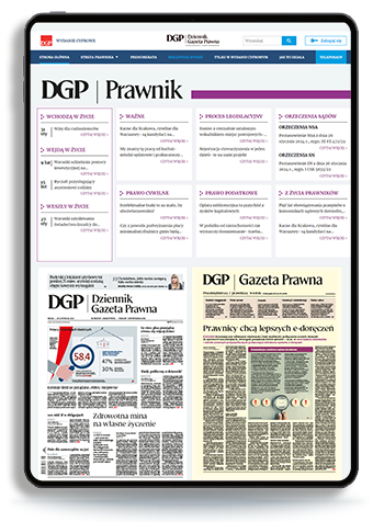 Dziennik Gazeta Prawna – Prawnik – wydanie cyfrowe