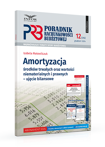 Amortyzacja środków trwałych oraz wartości niematerialnych i prawnych – ujęcie bilansowe. Poradnik Rachunkowości Budżetowej nr 12/2024