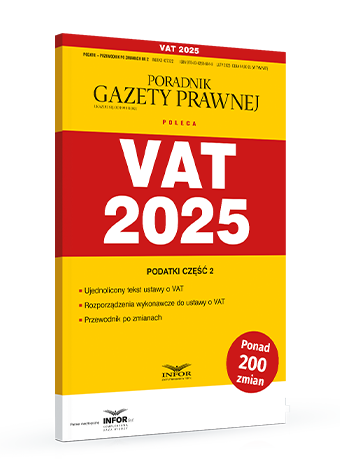 VAT 2025. Podatki część 2